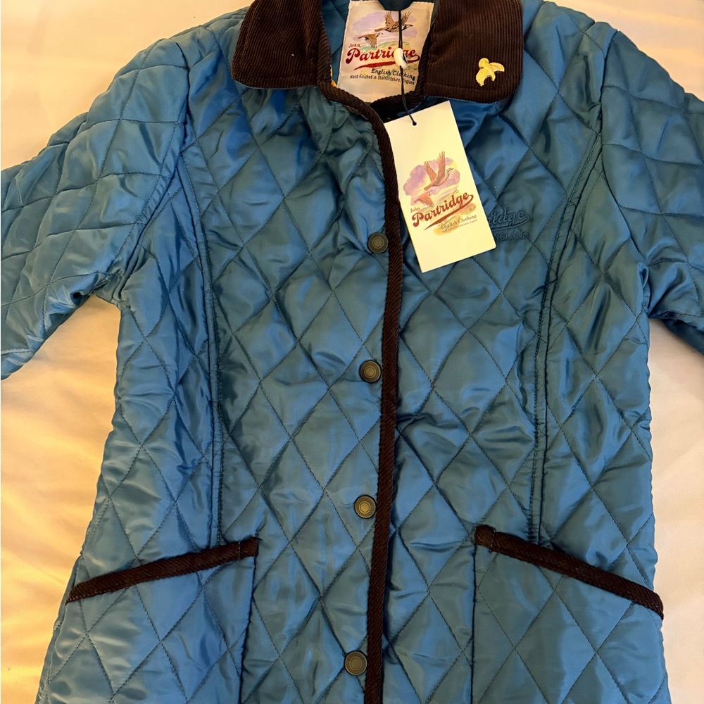 JOHN PARTRIDGE Blue Quilted Women's Jacket